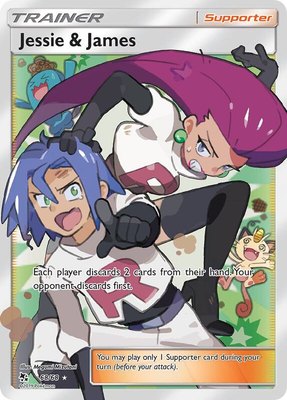 Jessie & James (Full Art), Hidden Fates