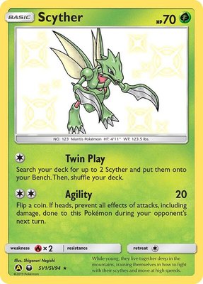 Scyther, Hidden Fates: Shiny Vault