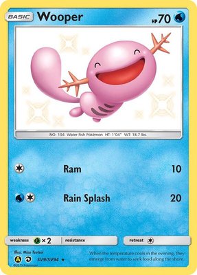 Wooper, Hidden Fates: Shiny Vault