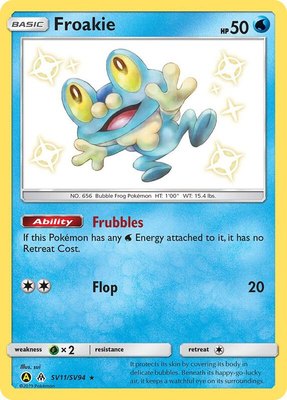 Froakie, Hidden Fates: Shiny Vault