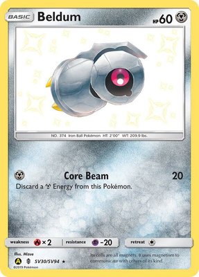 Beldum, Hidden Fates: Shiny Vault