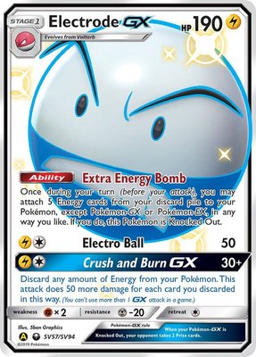 Electrode GX, Hidden Fates: Shiny Vault