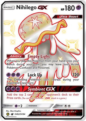 Nihilego GX, Hidden Fates: Shiny Vault