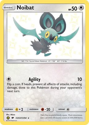 Noibat, Hidden Fates: Shiny Vault