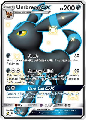 Umbreon GX, Hidden Fates: Shiny Vault