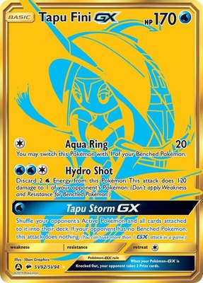 Tapu Fini GX, Hidden Fates: Shiny Vault