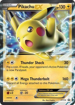 Pikachu EX, Jumbo Cards