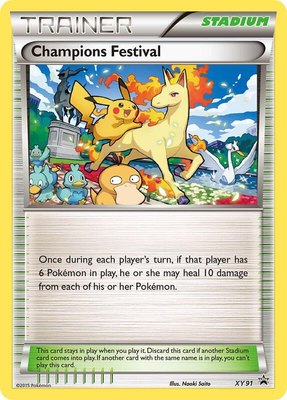 Champions Festival (2015), XY Promos