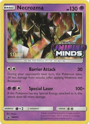 Necrozma (Prerelease) [Staff], SM Promos
