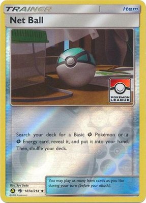 Net Ball (Pokemon League), League & Championship Cards