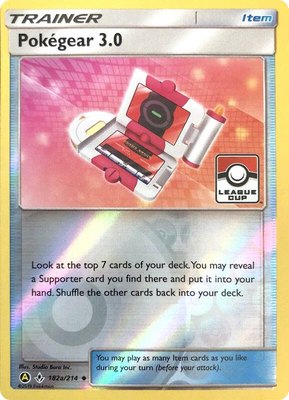 Pokegear 3.0 (League Cup), League & Championship Cards