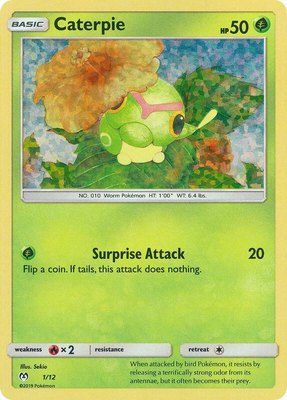 Caterpie, McDonald's Promos 2019