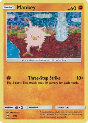 Mankey, McDonald's Promos 2019
