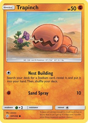 Trapinch, SM - Cosmic Eclipse