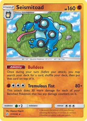 Seismitoad, SM - Cosmic Eclipse