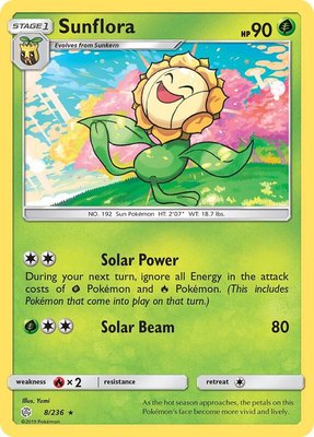 Sunflora, SM - Cosmic Eclipse