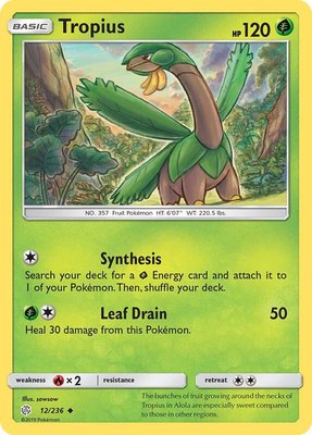 Tropius, SM - Cosmic Eclipse