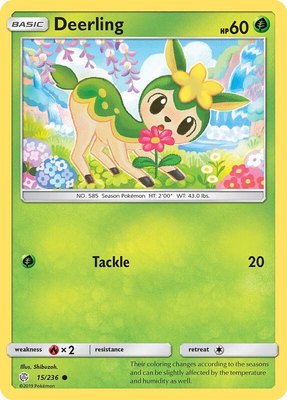Deerling, SM - Cosmic Eclipse