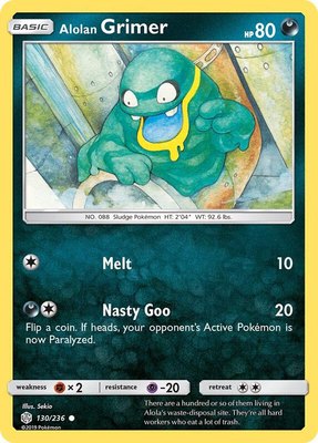 Alolan Grimer, SM - Cosmic Eclipse