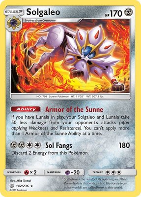 Solgaleo, SM - Cosmic Eclipse