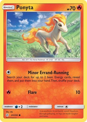 Ponyta, SM - Cosmic Eclipse