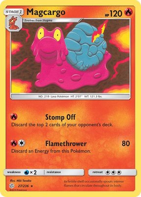 Magcargo, SM - Cosmic Eclipse