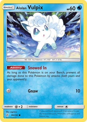 Alolan Vulpix, SM - Cosmic Eclipse