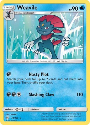 Weavile, SM - Cosmic Eclipse