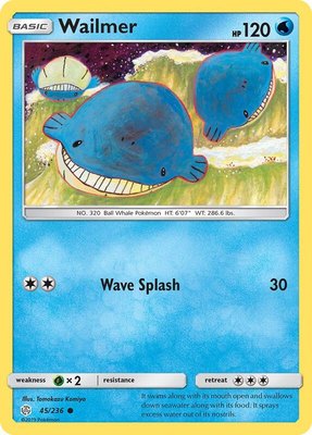 Wailmer, SM - Cosmic Eclipse