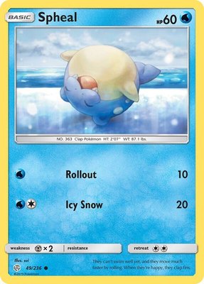 Spheal, SM - Cosmic Eclipse