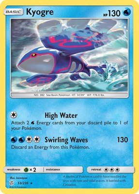 Kyogre, SM - Cosmic Eclipse