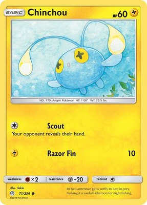 Chinchou, SM - Cosmic Eclipse