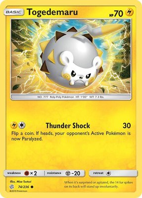 Togedemaru, SM - Cosmic Eclipse