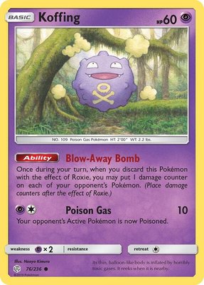 Koffing, SM - Cosmic Eclipse