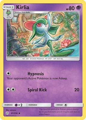Kirlia, SM - Cosmic Eclipse
