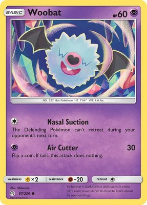 Woobat, SM - Cosmic Eclipse