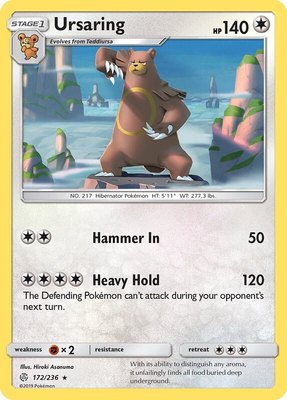 Ursaring, SM - Cosmic Eclipse