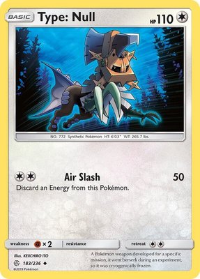 Type: Null, SM - Cosmic Eclipse