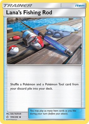 Lana's Fishing Rod, SM - Cosmic Eclipse