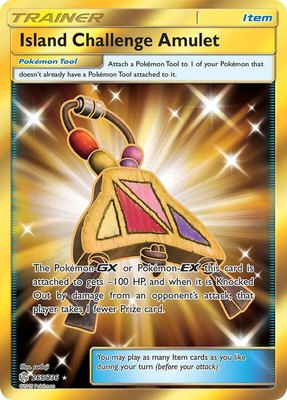 Island Challenge Amulet (Secret), SM - Cosmic Eclipse