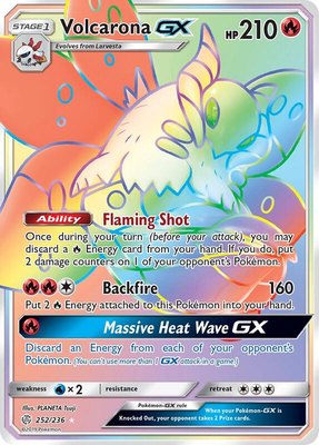 Volcarona GX (Secret), SM - Cosmic Eclipse