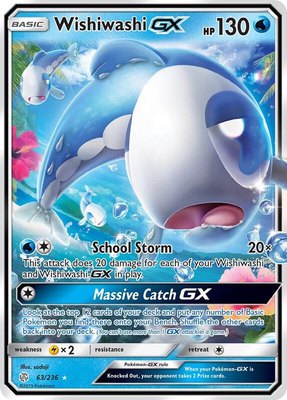 Wishiwashi GX, SM - Cosmic Eclipse