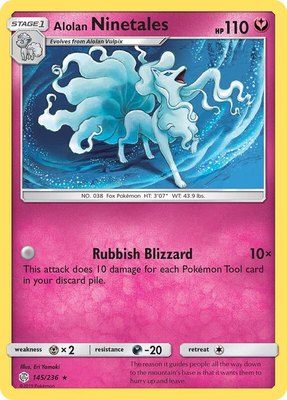 Alolan Ninetales, SM - Cosmic Eclipse