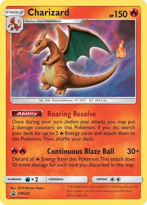 Charizard, SM Promos