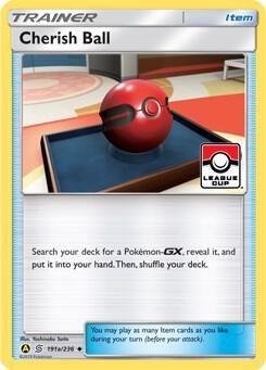 Cherish Ball (League Cup), League & Championship Cards