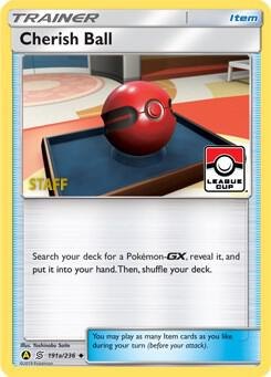 Cherish Ball (League Cup) [Staff], League & Championship Cards