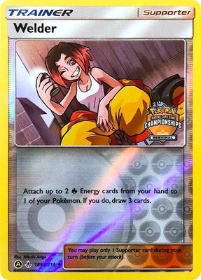 Welder (Regional Championships), League & Championship Cards