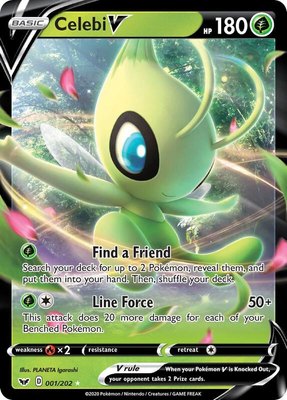 Celebi V, Sword & Shield Base Set