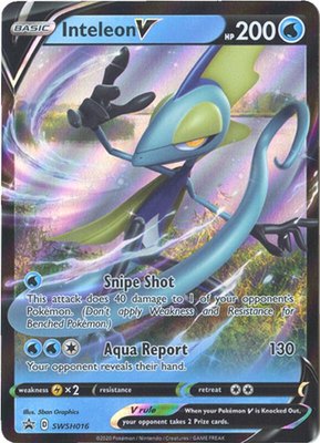 Inteleon V, Sword & Shield Promo Cards
