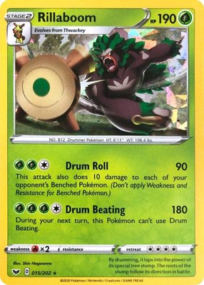 Rillaboom (Cracked Ice Holo), Deck Exclusives